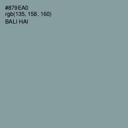 #879EA0 - Bali Hai Color Image